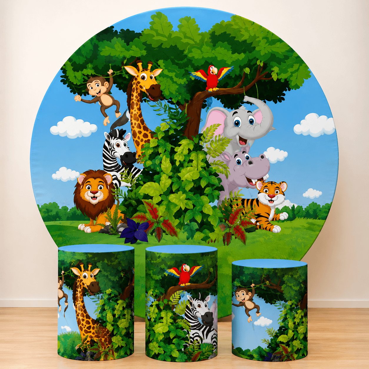 SAFARI BACKDROPS - THEMED BACKDROPS Hire Brisbane